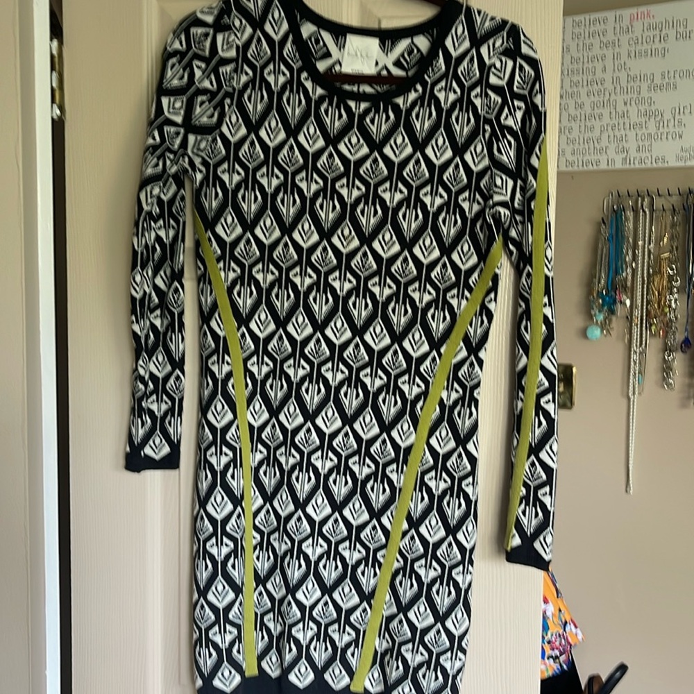 Nicole miller sweater dress